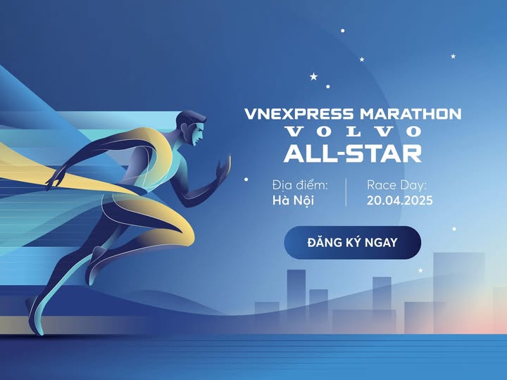 Volvo khởi động Giải chạy VnExpress Marathon Volvo All-Star 2025