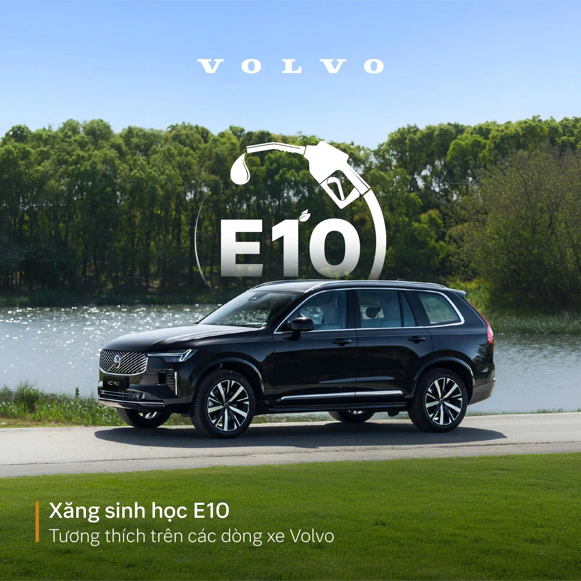 Xăng E10 có tương thích với xe VOLVO hay không ?